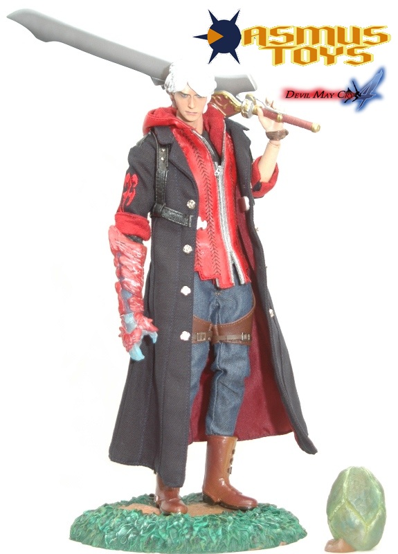 NERO DEVIL MAYCRY 4  FUNNY PAINTED DEFORM SD RESIN MODEL FIGURE